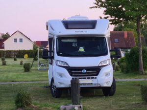 Wohnmobil von vorne