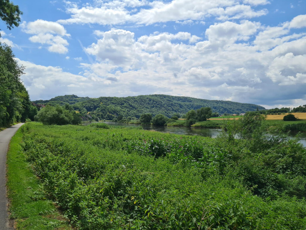 Blicl auf die Weser