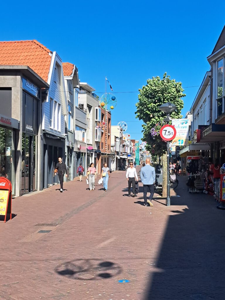 Straße in Noordwijk