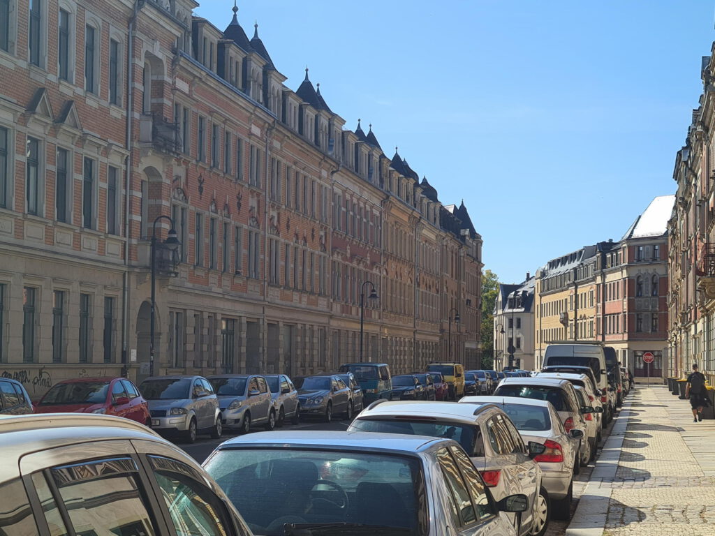 Straße in Pieschen
