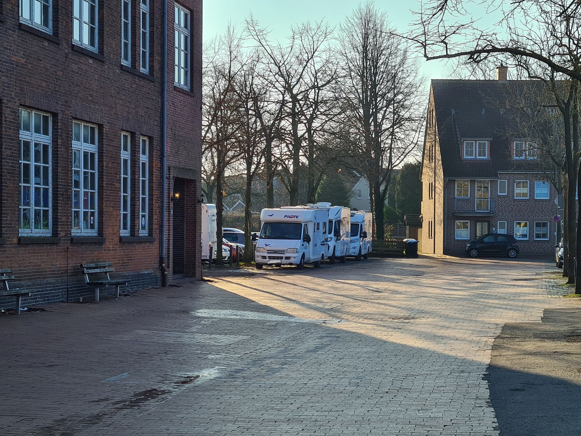 Stellplatz Leer