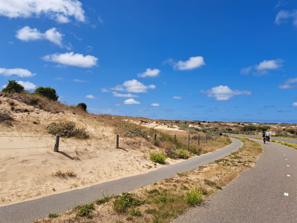 Straße zum Strand