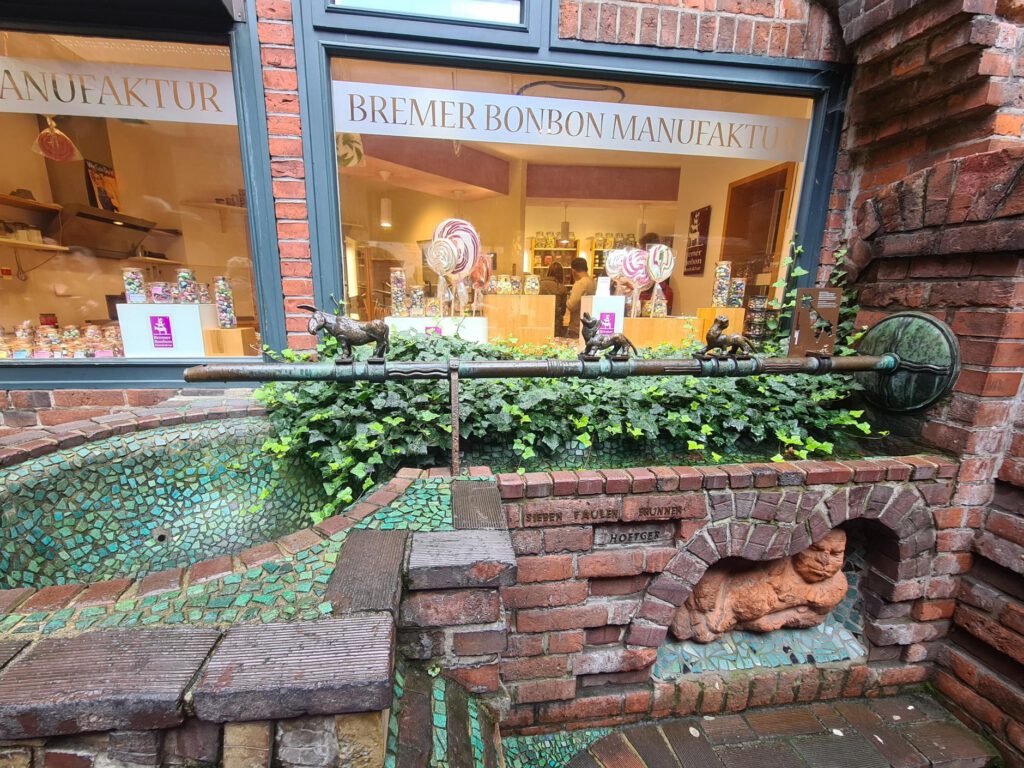 Böttcherstr in BremenBonBon Laden